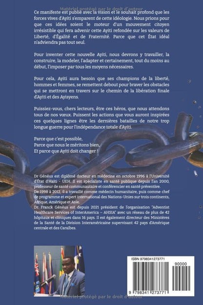 10 livres - Le manifeste de l'Ayitisme (20% rabais)